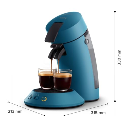 SENSEO Original Plus Machine à Dosettes Bleu Paon CSA210/00 | Avelor