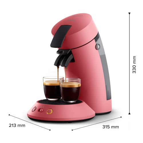 SENSEO Original Plus Machine à Dosettes Rouge Tendre CSA210/35 | Avelor