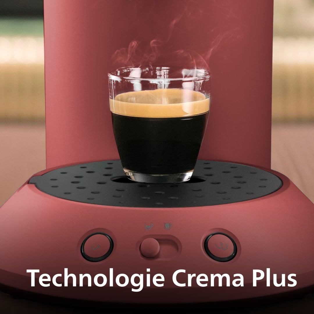 SENSEO Original Plus Machine à Dosettes Rouge Tendre CSA210/35 | Avelor