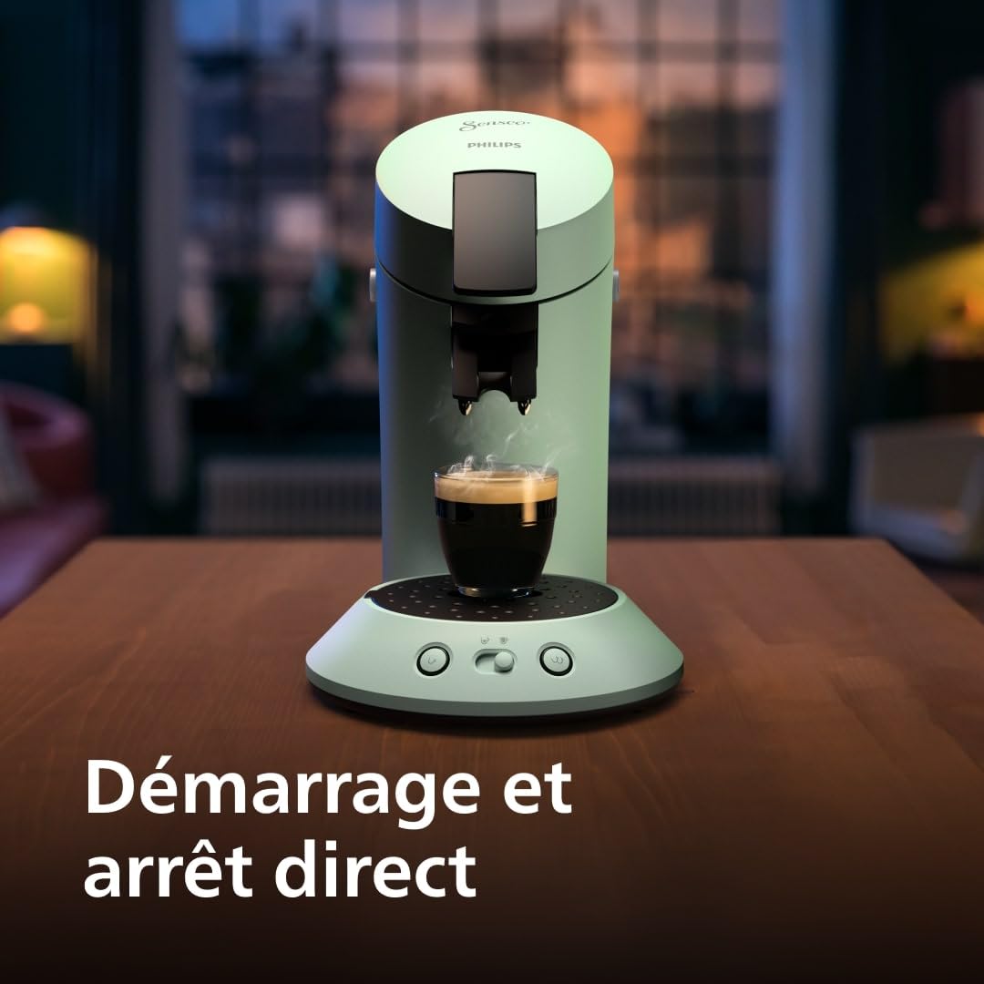 SENSEO Original Plus Machine à Dosettes Vert Désert CSA210/80 | Avelor