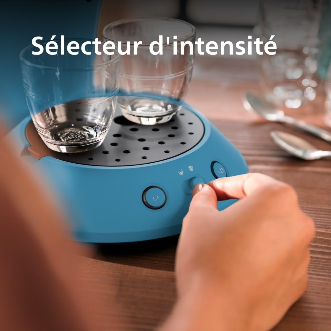 SENSEO Original Plus Machine à Dosettes Bleu Paon CSA210/00 | Avelor