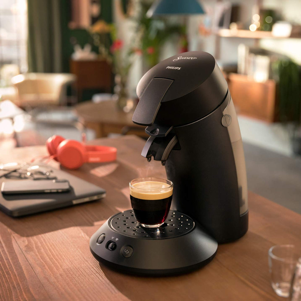 SENSEO Original Plus Cafetière à Dosettes Noir Intense CSA210/61 | Avelor
