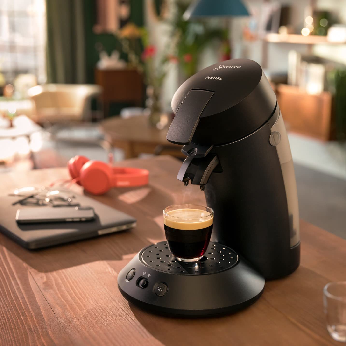 SENSEO Original Plus Machine à Dosettes Noir Piano CSA210/22 | Avelor