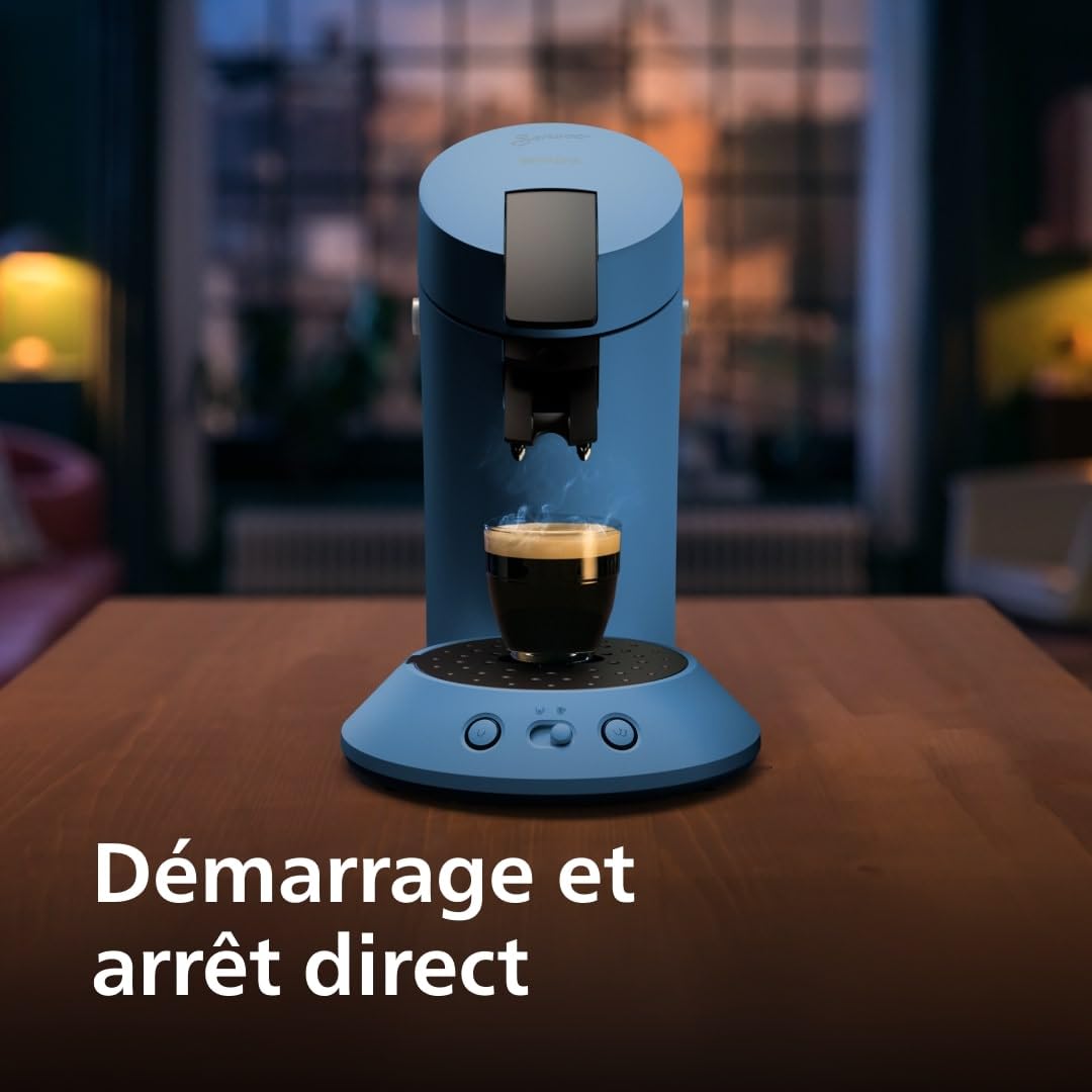 SENSEO Original Plus Machine à Dosettes Bleu Paon CSA210/00 | Avelor