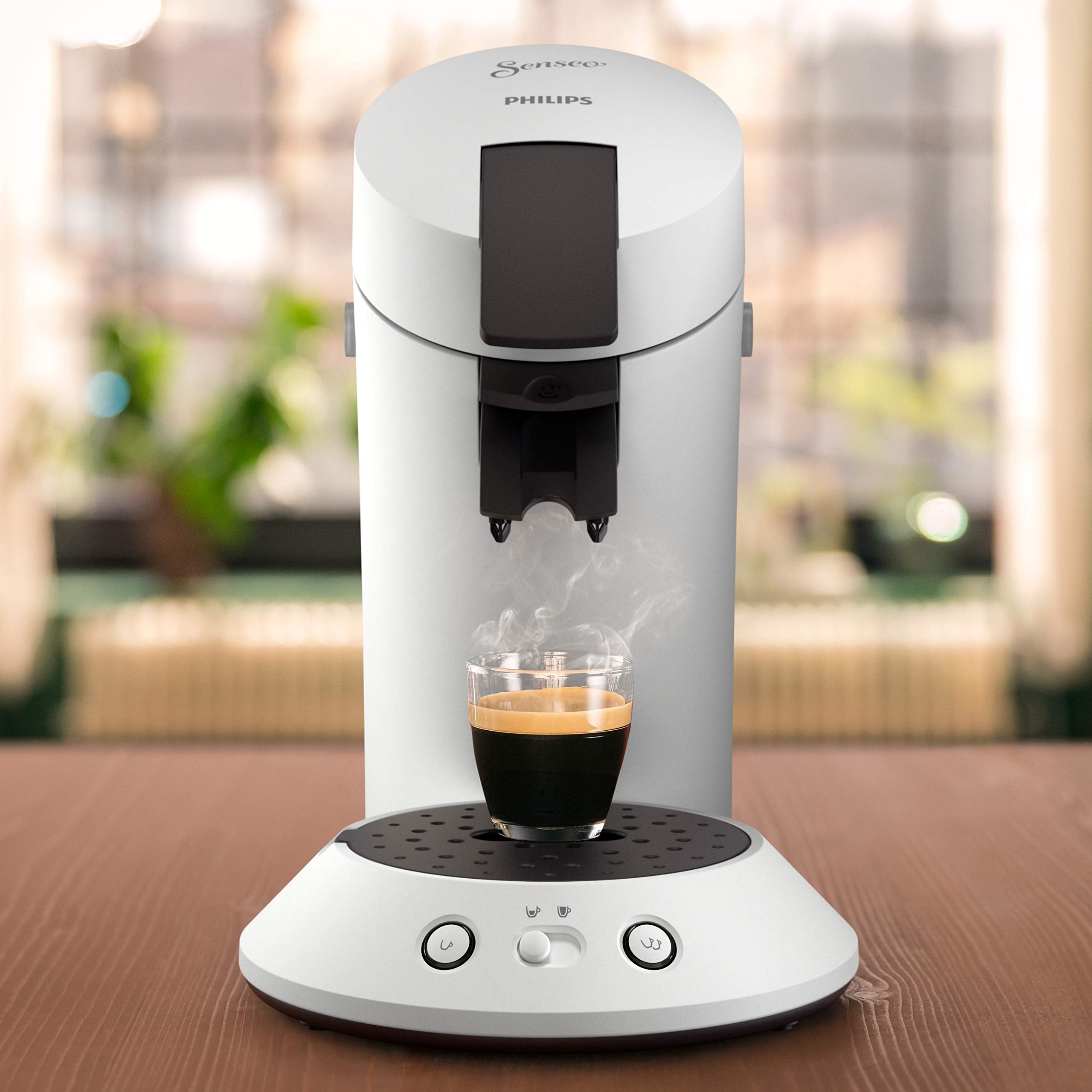 SENSEO Original Plus Machine à Dosettes Blanc Mat CSA210/11 | Avelor